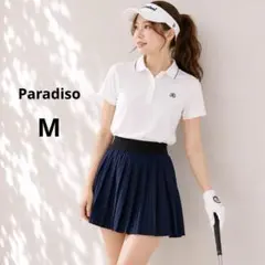 Paradiso パラディーゾ ゴルフウェア ゴルフスカート M プリーツ — image 1
