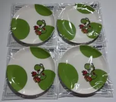 ⭐︎ファミマ ヨッシー豆皿・緑 ４枚セット【新品／未使用／未開封】 — image 1