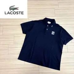 LACOSTE Rene Did It First ネイビー ポロシャツ — image 1