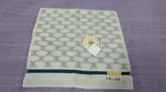 CÉLINE 薄緑 タオルハンカチ — image 1