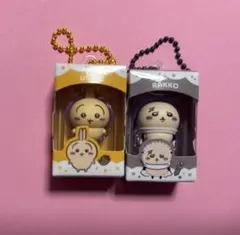 ちいかわ チョコボックス　うさぎ ＆ ラッコ キーホルダー 2種セット — image 1