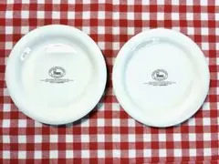 激レア　ミスド　オリジナルプレート　旧ロゴデザイン　2つ　レトロ　お皿　未使用 — image 1