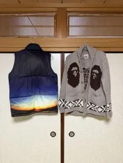 Applebum と　A BATHING APE ジャケットのセット — image 1