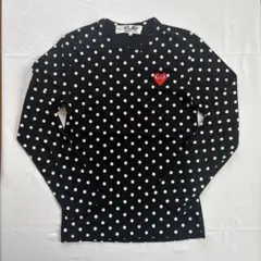 PLAY COMME de GARÇONS 長袖カットソー ドット Sサイズ — image 1