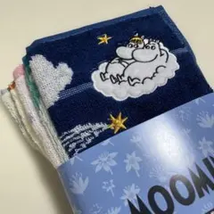 新品　MOOMIN タオルハンカチ 5枚セット — image 1