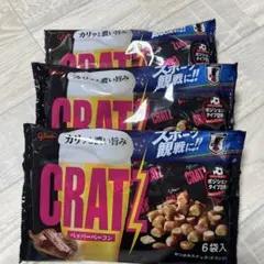 江崎グリコ CRATZ ペッパーベーコン 6袋入 3個セット — image 1