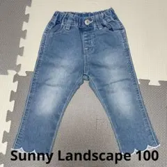 Sunny Landscape デニムパンツ100 ライトブルー — image 1