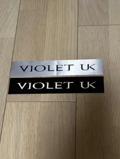 YOSHIKI VIOLET UK ステッカー 2枚セット — image 1