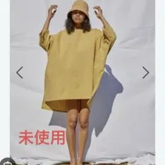 【未使用】カベサロッソ　オーバーワンピース ボックスワンピース — image 1