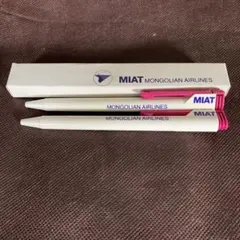 MIAT モンゴル航空 ボールペン 2本セット — image 1
