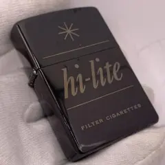 【オク】　ハイライト hi-lite ブラック　オイルライター — image 1