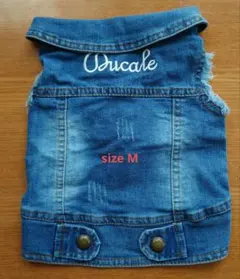 Orucale デニム 犬服 ペットウェア sizeM — image 1