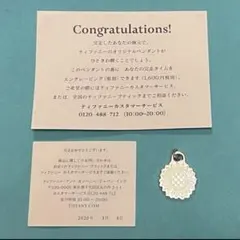ティファニー 名古屋ウィメンズマラソン GO WOMAN 2020年 完走賞 — image 1