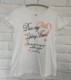 CrownBanby 半袖Tシャツ ホワイト バックリボン — image 1