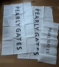 PEARLY GATES ゴルフ キャディバッグの保存袋 巾着袋 3枚セット — image 1