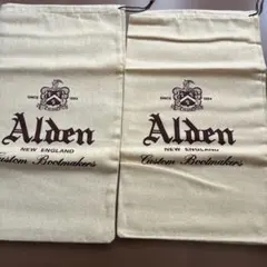 【新品未使用】Alden 靴袋　純正　シューズ保管袋 — image 1