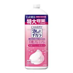 チャーミー 泡のチカラ 手肌プレミアム 食器用洗剤 詰め替え 710ml — image 1