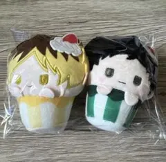 ギヴン 八木玄純 鹿島柊 カップケーキたぴぬい 2点セット — image 1