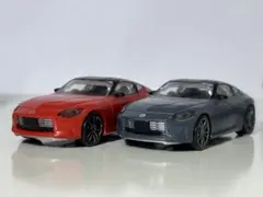 【値下げ！！】フェアレディZ ガチャガチャ グレー&レッド — image 1