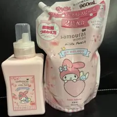 【マイメロ】サムライウーマン 柔軟剤 ホワイトピーチ　つめかえ　マイメロディ — image 1
