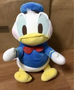 再値下げ】Disney ドナルドダック ぬいぐるみ UFOキャッチャー 寝そべり — image 1