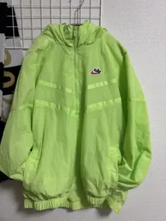 Nike 蛍光グリーン フード付きジャケット L — image 1