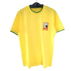 【美品】BOSCH ボッシュ レトロ Tシャツ リンガー 黄色 緑 Lオンワード — image 1