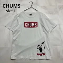 CHUMS チャムス ブービーバードプリント 半袖 Tシャツ L — image 1