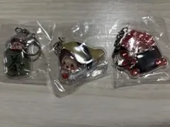 モンチッチ　お寿司もんちっち　ぷっくりアクリルキーホルダー　お茶、たまご、いくら — image 1
