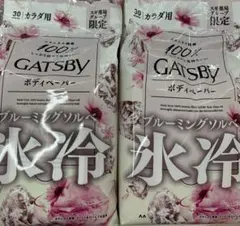 GATSBY ボディペーパー ブルーミングソルベ 30枚入 2個セット — image 1