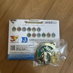 ポケモン 一番くじ　30周年記念　メタルチャーム チコリータ — image 1