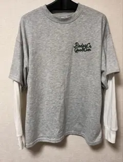 最終値下げ　RODEO CROWNS レイヤード風 長袖シャツ — image 1
