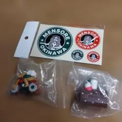 沖縄 スターバックスコーヒー　ステッカー　メンソーレ　スタバサンタ　セット — image 1