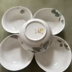 花柄 小鉢 ボウル 和食器 取り鉢 深皿　サラダボウル　揃い — image 1