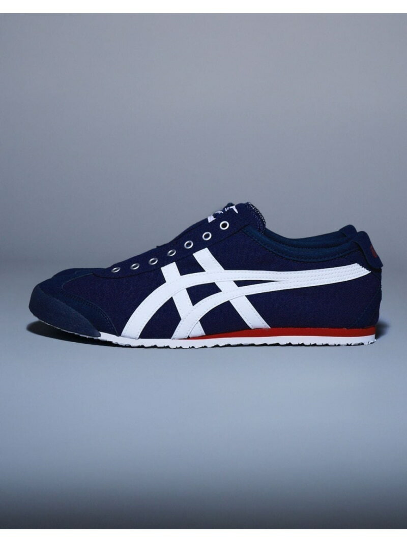 【公式ショップ】MEXICO 66 SLIP-ON Onitsuka Tiger オニツカタイガー シューズ・靴 スニーカー ネイビー ホワイト【送料無料】[Rakuten Fashion] — image 2