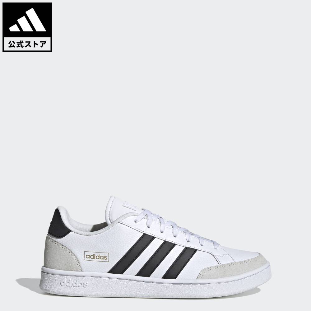 【50％OFFクーポン対象 08/04 20:00～08/11 01:59】 【公式】アディダス adidas 返品可 ライフスタイル グランドコート SE / Grand Court SE スポーツウェア メンズ シューズ・靴 スニーカー 白 ホワイト FW3277 whitesneaker ローカット — image 1