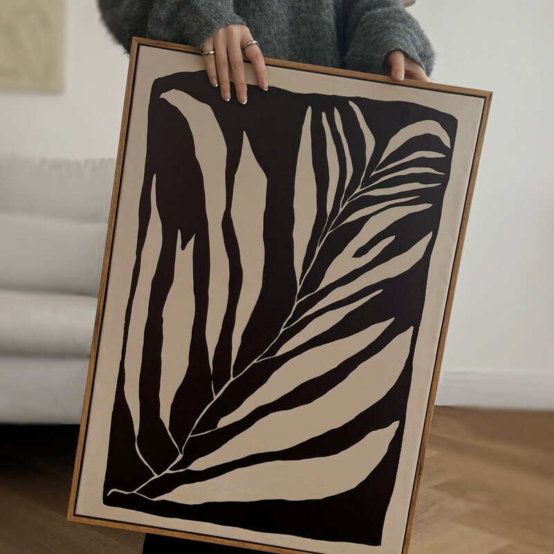 Seaweed アートポスター フレーム付き 70×50cm【ART OF BLACK】 — image 1
