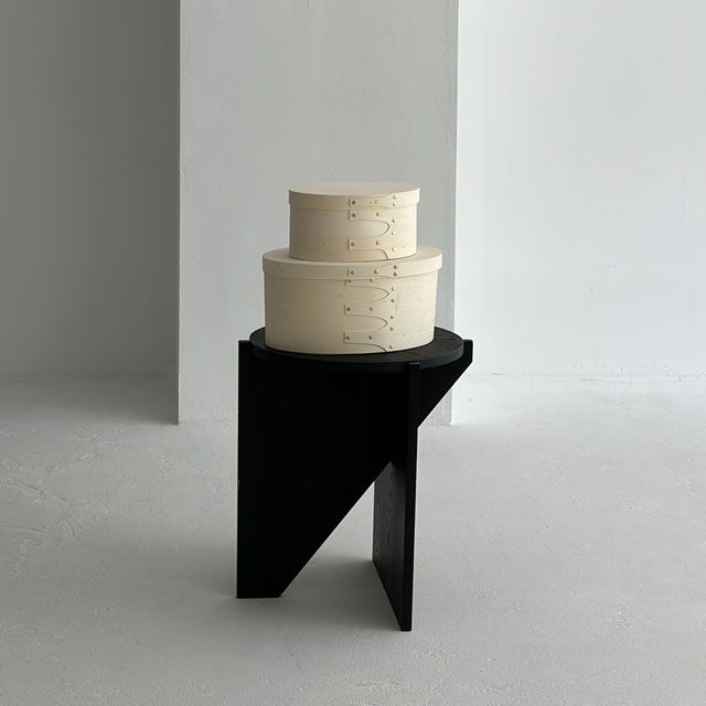 大中2個セット 天然木 SHAKER BOX シェーカーボックス 無塗装 ナチュラル【ART OF BLACK】 — image 2