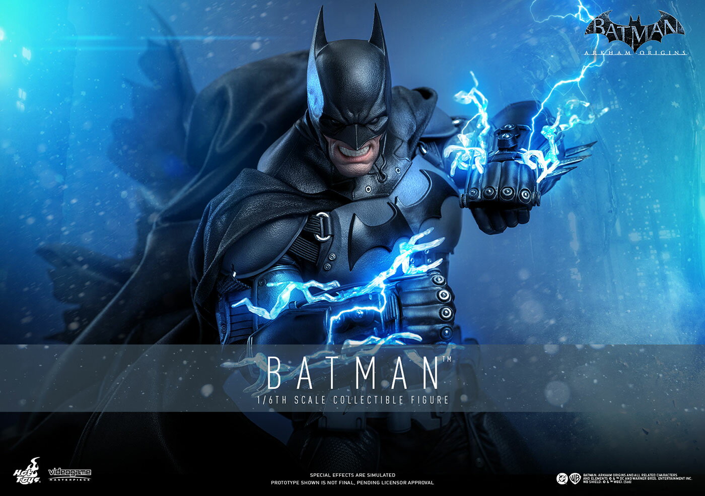 【ビデオゲーム・マスターピース】 『バットマン：アーカム・ビギンズ』 1/6 スケールフィギュア バットマン (可動式フィギュア) — image 1