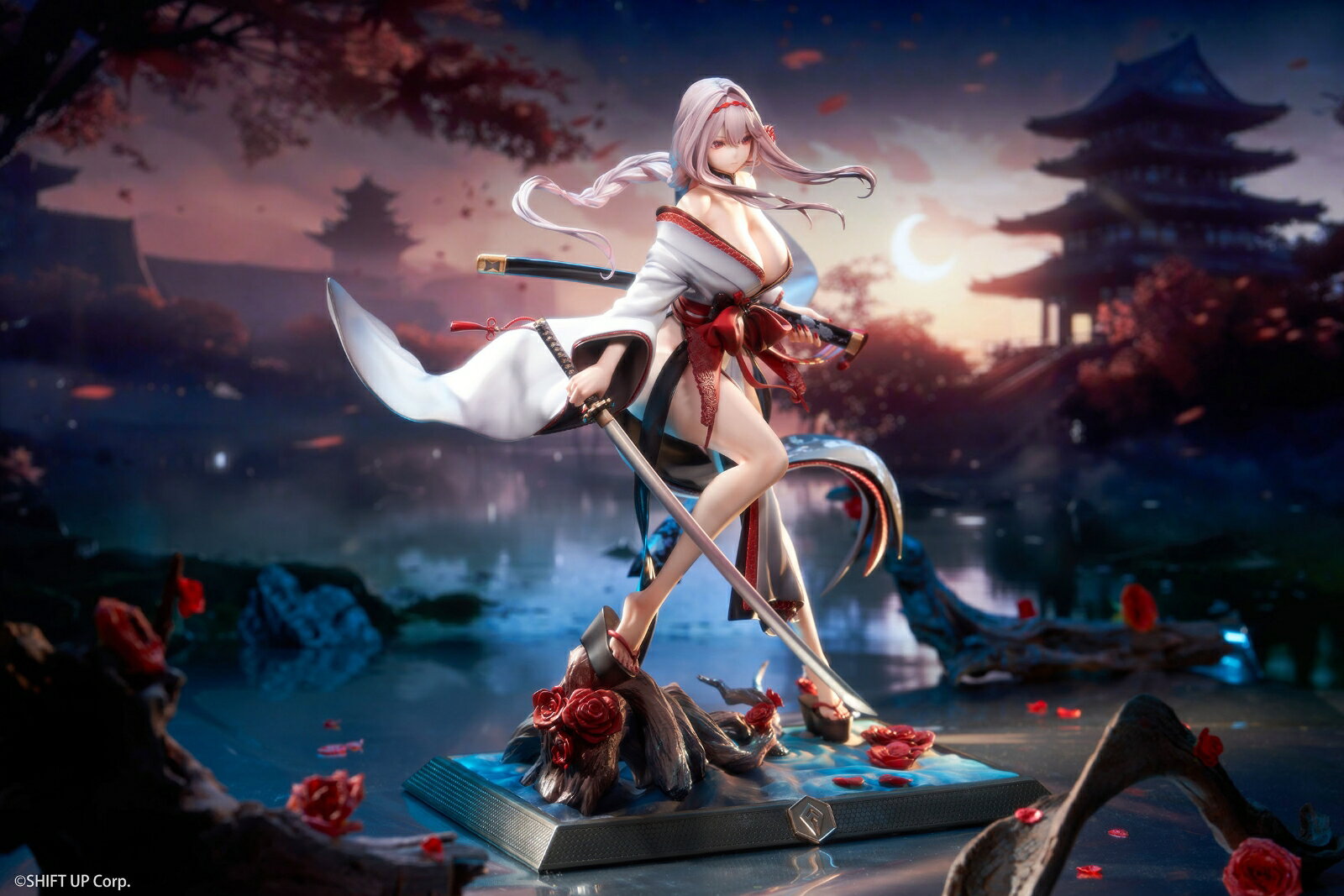 『勝利の女神：NIKKE』 紅蓮：ブラックシャドウ ロンギングフラワー 1/4 (完成品フィギュア) — image 3