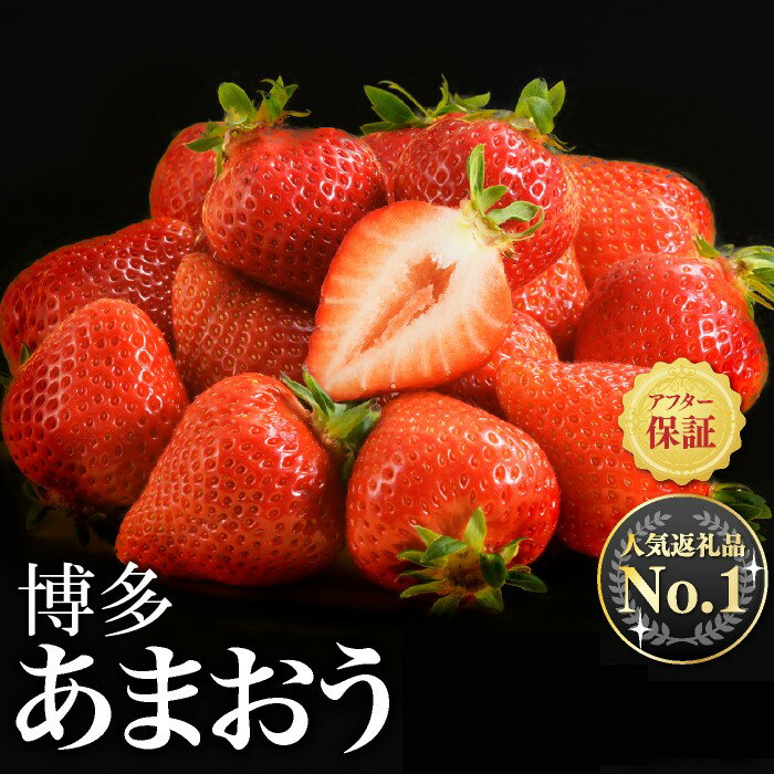【ふるさと納税】人気1位獲得謝礼品★限定品★博多あまおう約540g～1，080g いちご 苺　福岡（先行受付／2027年2月以降発送） 高級 フルーツ【あまおう】 — image 1