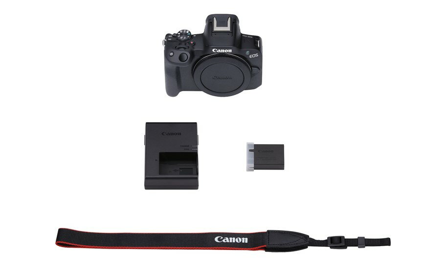 【ふるさと納税】キヤノン ミラーレスカメラ EOS R50 ボディ ホワイト ブラック 正規品 高画質 コンパクト 軽量 Canon キャノン 送料無料 一眼 家電 — image 3