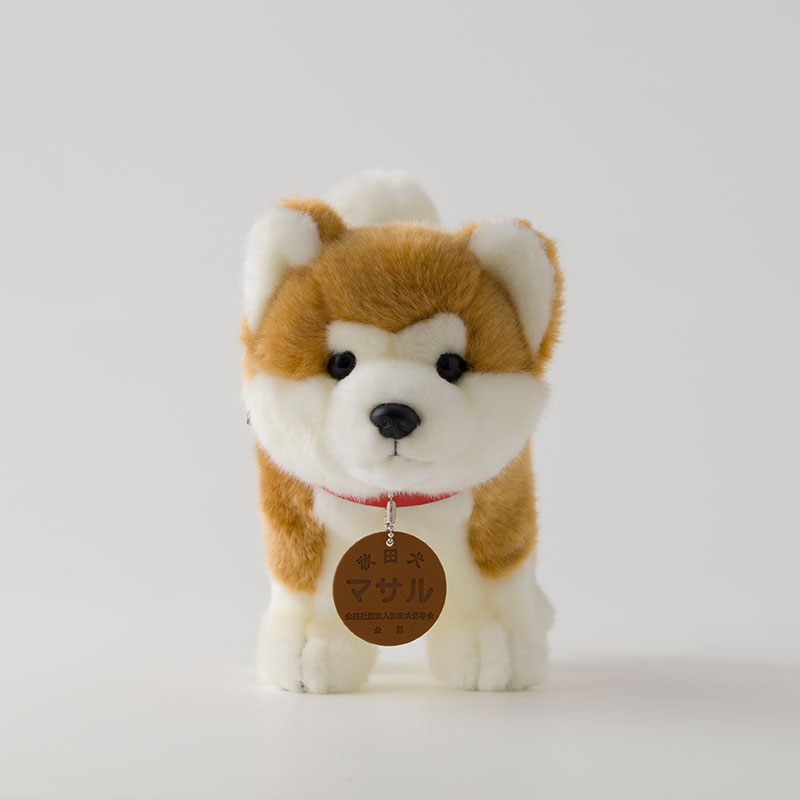 【ふるさと納税】65P7303 秋田犬マサルぬいぐるみ　立ちMサイズ — image 2