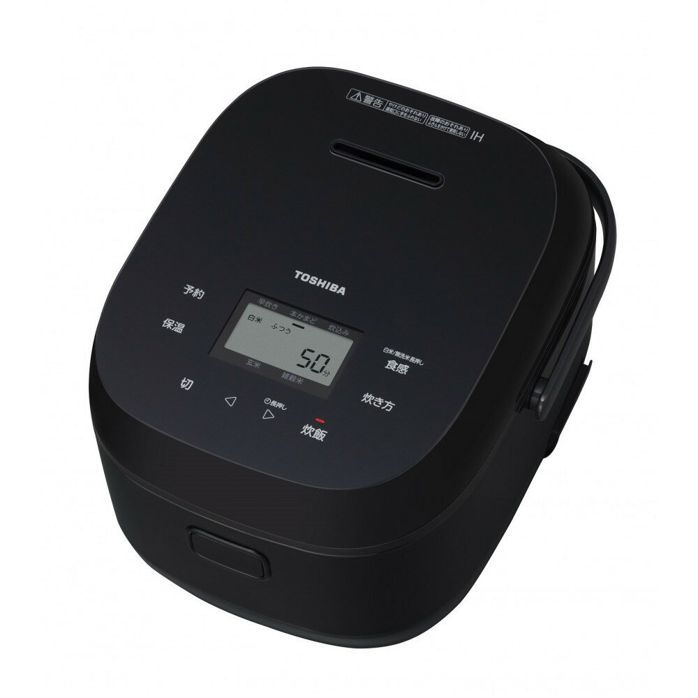 【ふるさと納税】東芝 炊飯器 IH 5.5合 RC-10BHW(K) ブラック ふっくら フラットモデル 備長炭ダイヤモンド釜 本かまど 炊き分け やわらか ふつう かため ごはん 白ご飯 米 おいしい 便利 お手入れ簡単 家電 炊飯 おすすめ 人気 高級感 TOSHIBA 神奈川県 川崎市 — image 2