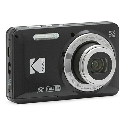 KODAK（コダック） コンパクトデジタルカメラ FZ55BK ブラック — image 2