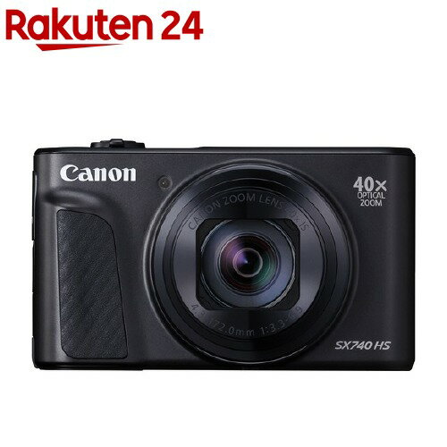 キヤノン デジタルカメラ PowerShot SX740 HS BK ブラック(1コ入) — image 1