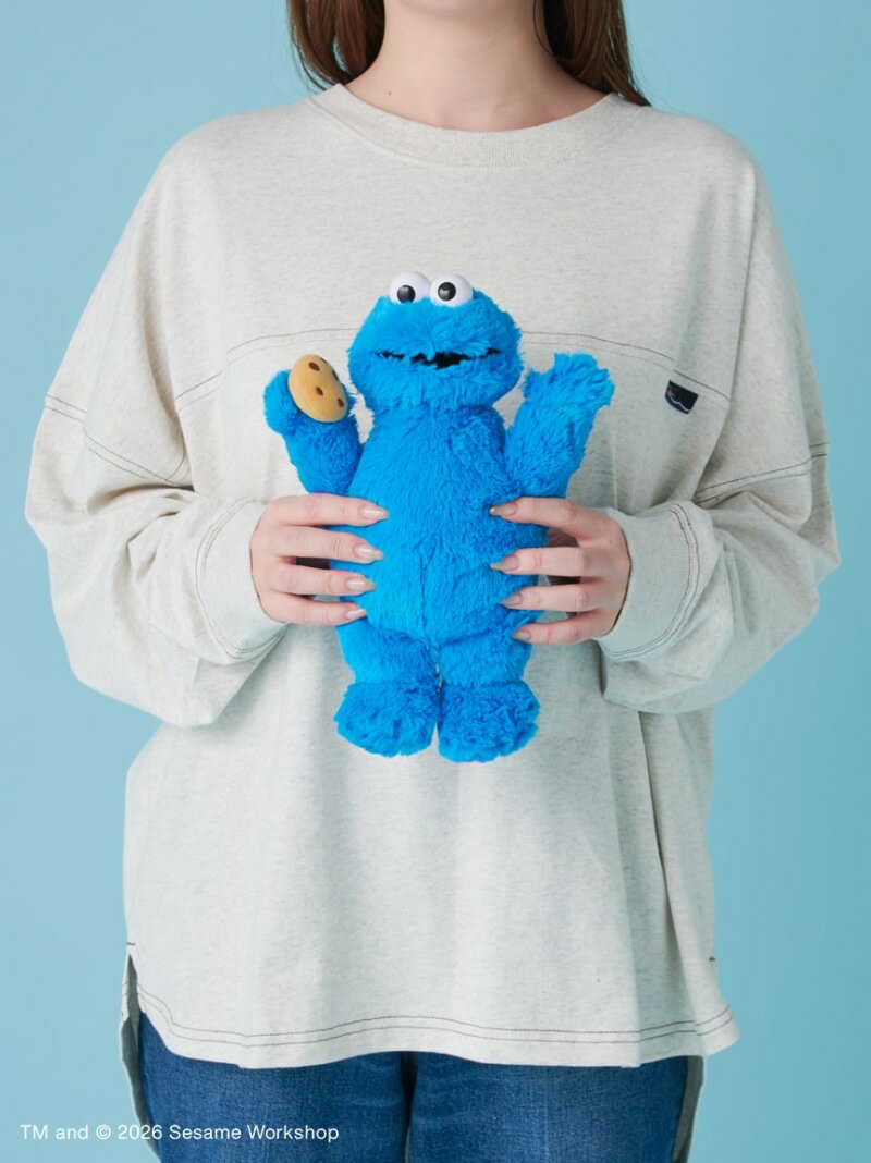ぬいぐるみS クッキーモンスター SESAME STREET MARKET セサミストリートマーケット インテリア・生活雑貨 おもちゃ・ゲーム・フィギュア ブルー[Rakuten Fashion] — image 3