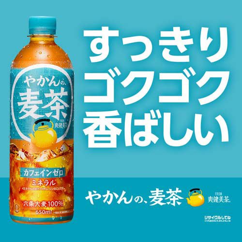 やかんの麦茶 FROM 爽健美茶 PET(650ml*24本)【爽健美茶】[お茶] — image 3