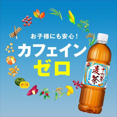 アサヒ 十六茶麦茶 ラベルレス ペットボトル(660ml*48本セット)【十六茶】[お茶 麦茶] — image 3