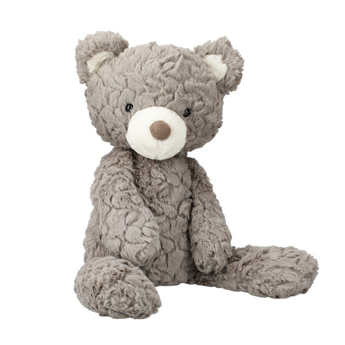 メリーマイヤー ぬいぐるみ テディベア Mサイズ Mary Meyer Grey Putty Bear くま クマ 熊 かわいい 出産祝い ギフト 誕生日 プレゼント 子ども ベビー 赤ちゃん ふわふわ もこもこ — image 3